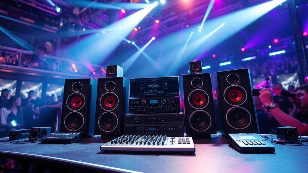 rental of audio sound systems